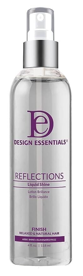 Design Essentials Reflections Liquid Shine Humidity-Resistant Hair Polish Spray 4 oz.