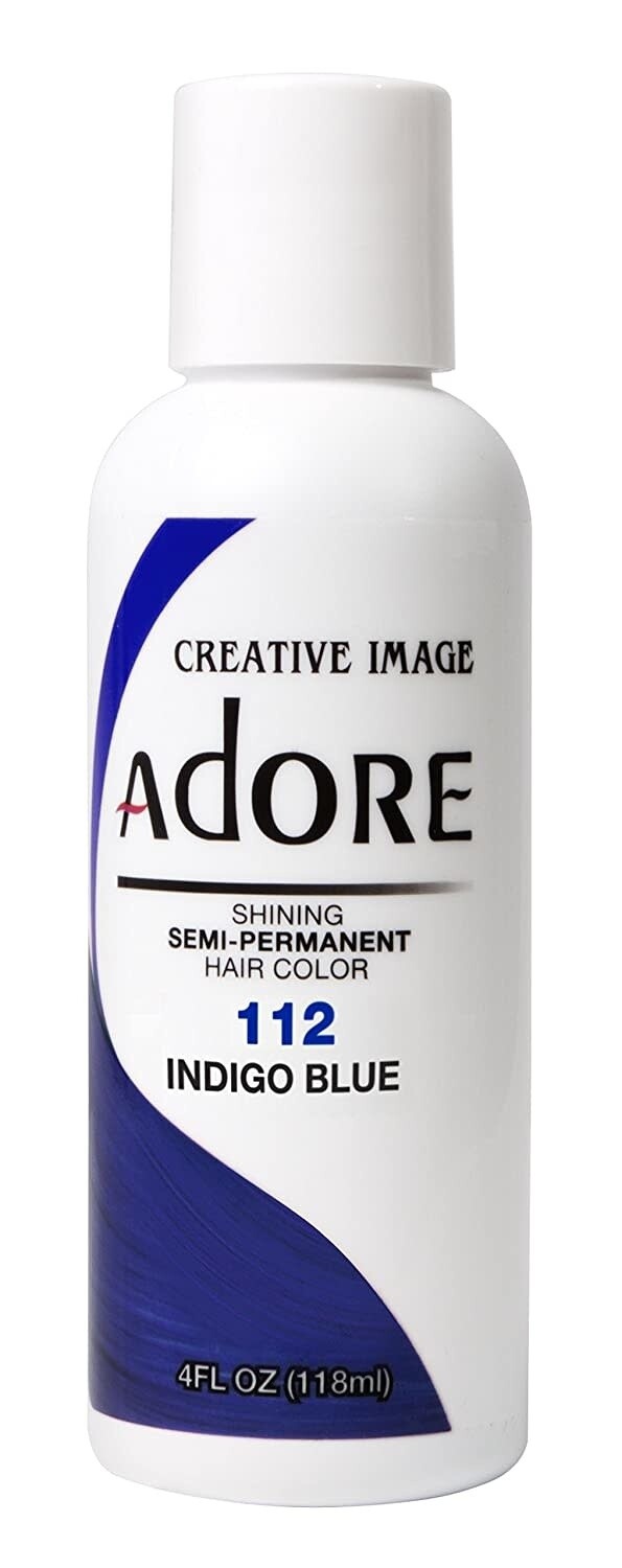 Adore Semi Perm Hair Color - Indigo Blue 4 oz