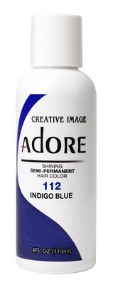 Adore Semi Permanent Hair Color - Indigo Blue 4 oz