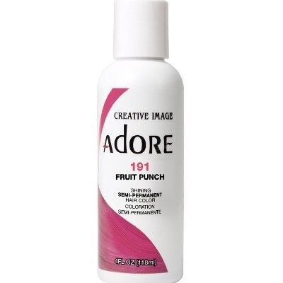 Adore Semi Perm Hair Color - Fruit Punch 4 oz