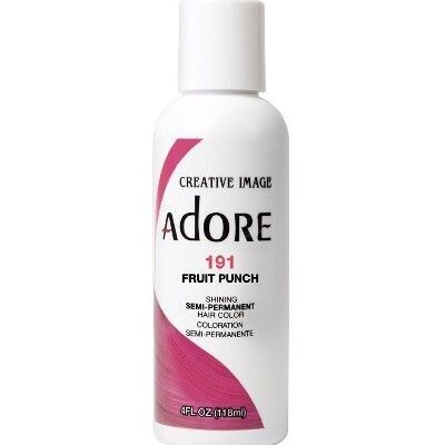 Adore Semi Permanent Hair Color - Fruit Punch 4 oz