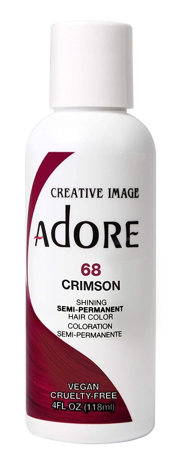 Adore Semi Perm Hair Color - Crimson 4 oz