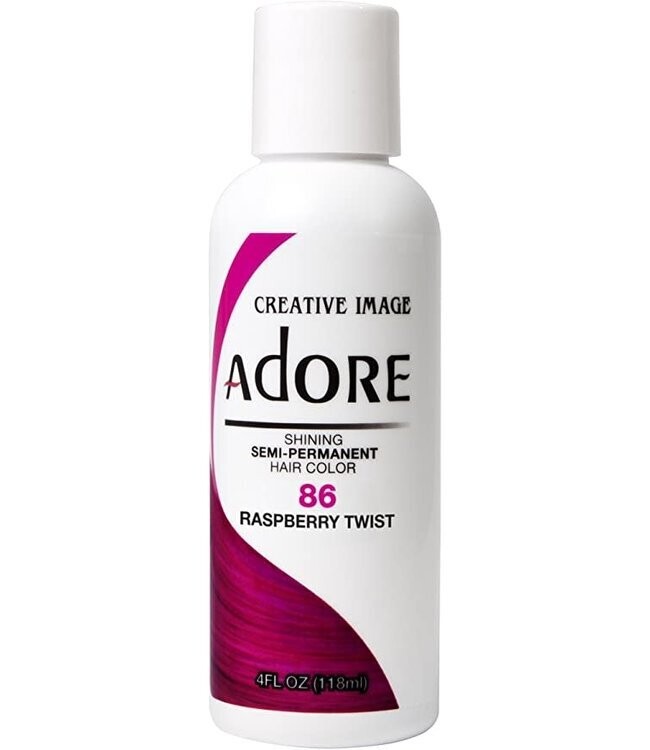 Adore Semi Perm Hair Color - Raspberry Twist 4 oz