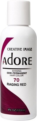 Adore Semi Permanent Hair Color - Raging Red 4 oz