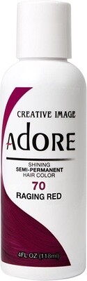 Adore Semi Perm Hair Color - Raging Red 4 oz