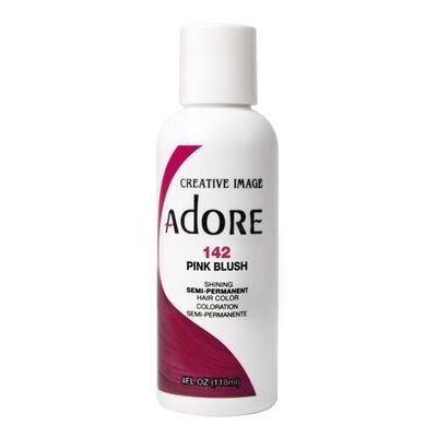 Adore Semi Permanent Hair Color - Pink Blush 4 oz