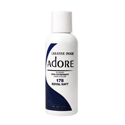 Adore Semi Perm Hair Color - Royal Navy 4 oz