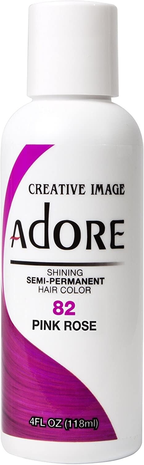 Adore Semi Perm Hair Color – 82 Pink Rose 4 oz