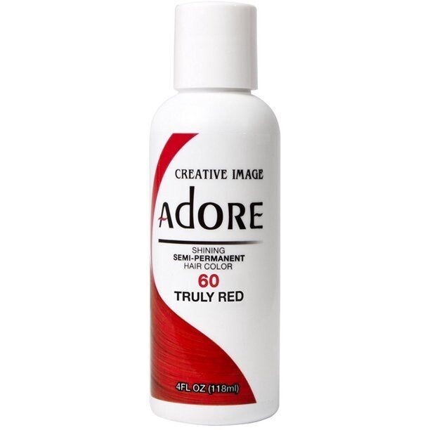 Adore Semi Perm Hair Color - Truly Red 4 oz