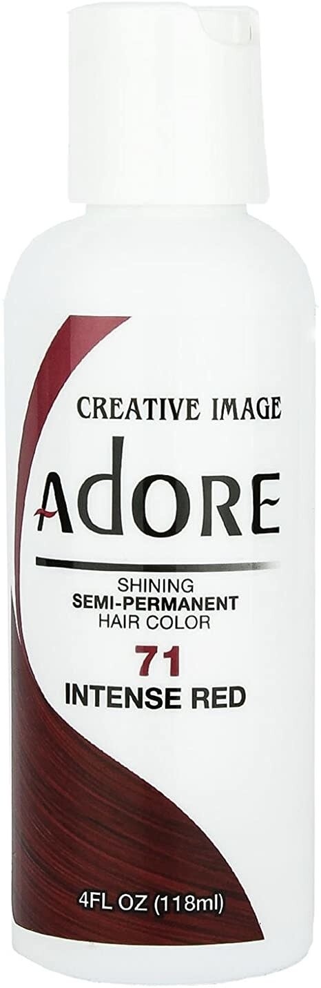 Adore Semi Perm Hair Color - Intense Red 4 oz