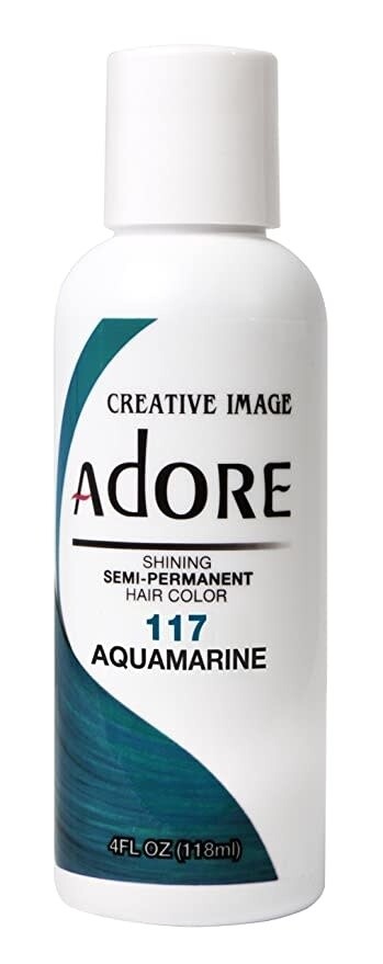 Adore Semi Perm Hair Color - Aquamarine 4 oz