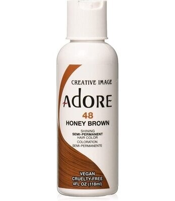Adore Semi Permanent Hair Color - Honey Brown 4 oz