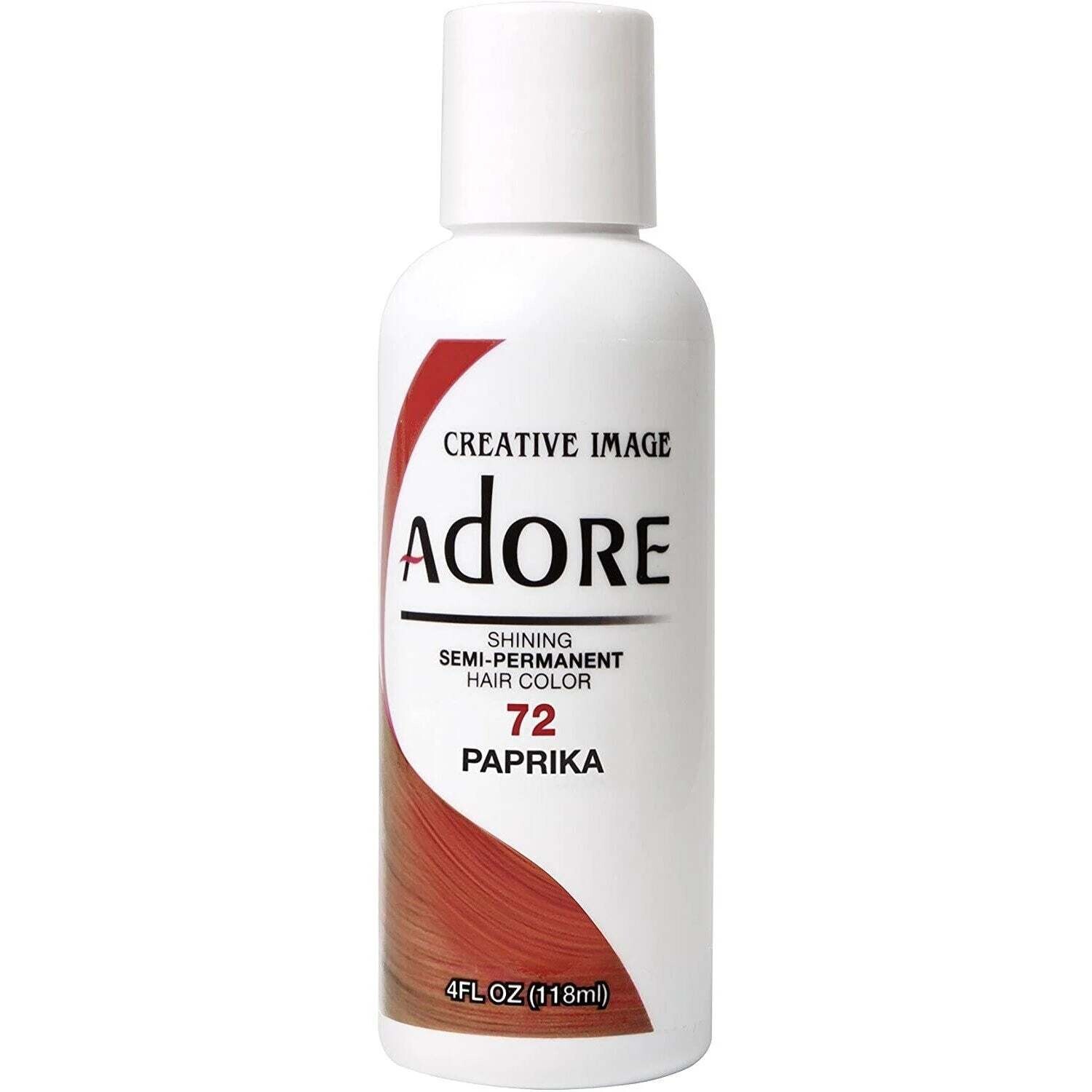 Adore Semi Perm Hair Color - Paprika 4 oz