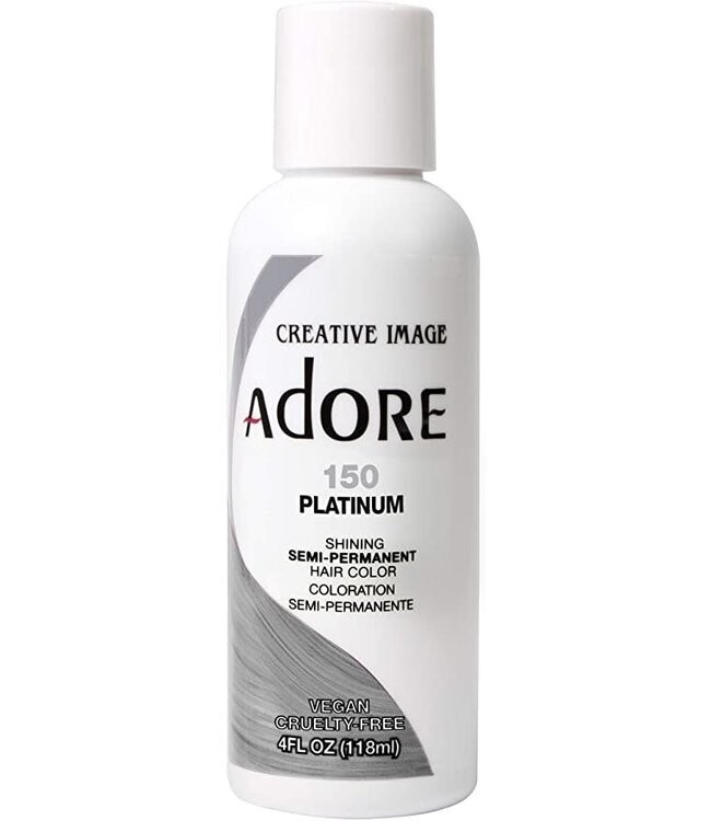 Adore Semi Perm Hair Color - Platinum 4 oz