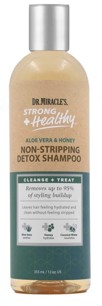 Dr Miracle&#39;s Shampoo Non-Stripping Detox12 oz