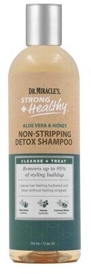 Dr Miracle&#39;s Non-Stripping Detox Shampoo 12 oz