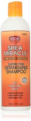 African Pride Shea Miracle Detangling Shampoo 12 oz.