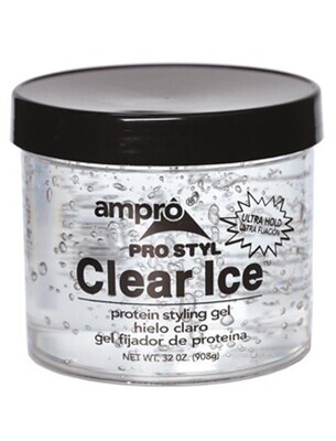 Ampro Pro Styl Clear Ice Ultra Hold Protein Styling Gel 32 oz.