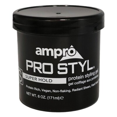 Ampro Pro Style Protein Styling Gel Super Hold 6 oz.