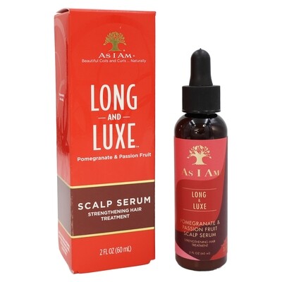 As I Am Long & Luxe Pomegranate & Passion Fruit Scalp Serum 2 ox.
