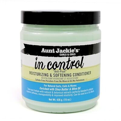 Aunt Jackie&#39;s Curl &amp; Coil in Control Moisturizing &amp; Softening Conditioner 15 oz.