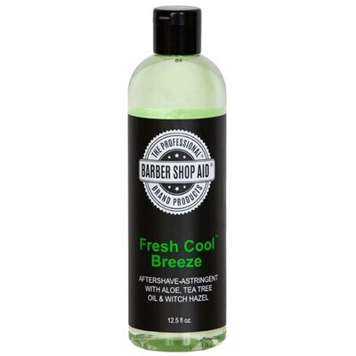 Barber Shop Aid Fresh Cool Breeze Aftershave/Astringent 12.5 oz.