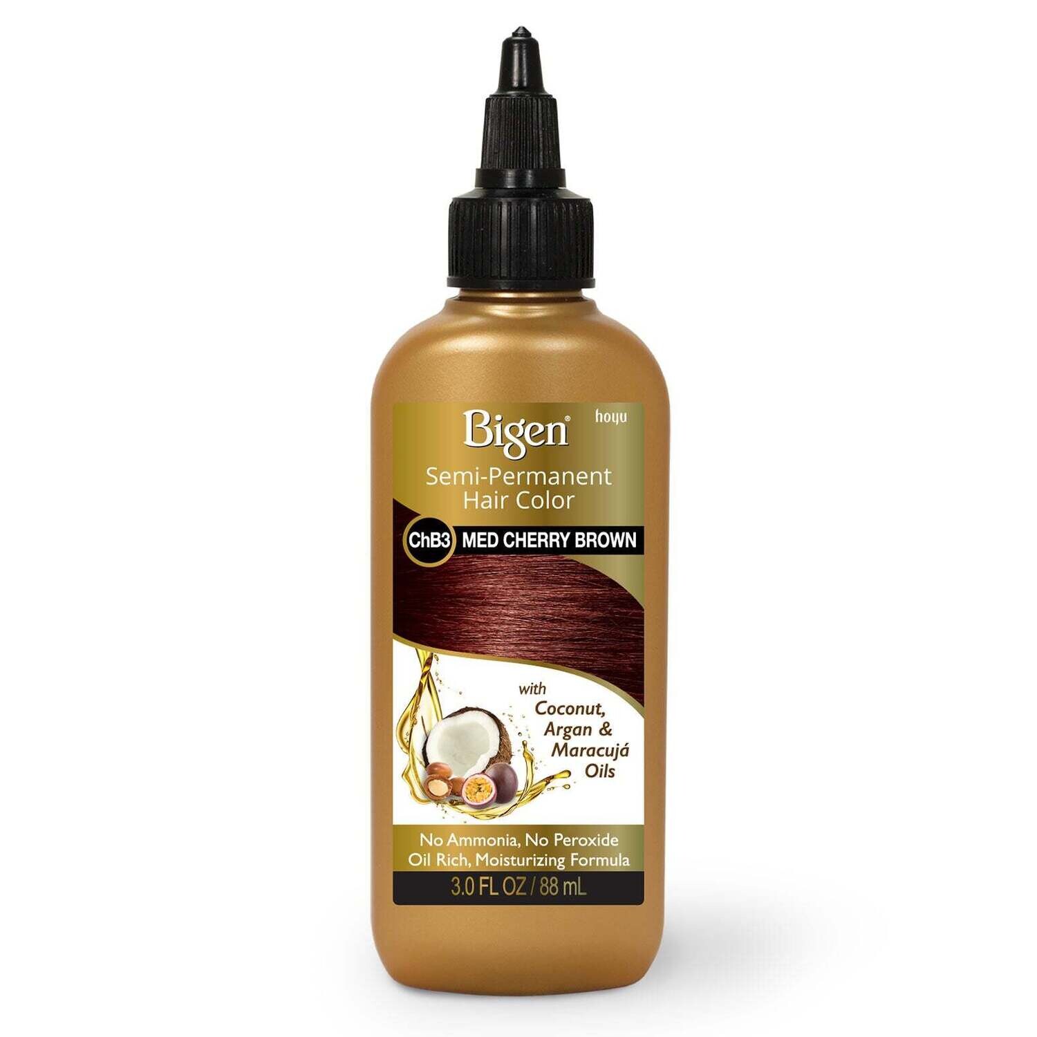 Bigen Semi-Permanent Hair Color ChB3 Medium Cherry Brown 3 OZ