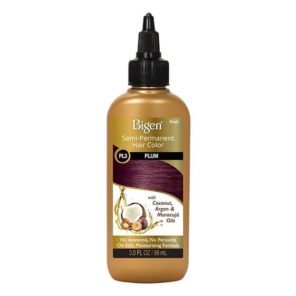 Bigen Semi-Permanent Hair Color PL3 Plum 3OZ