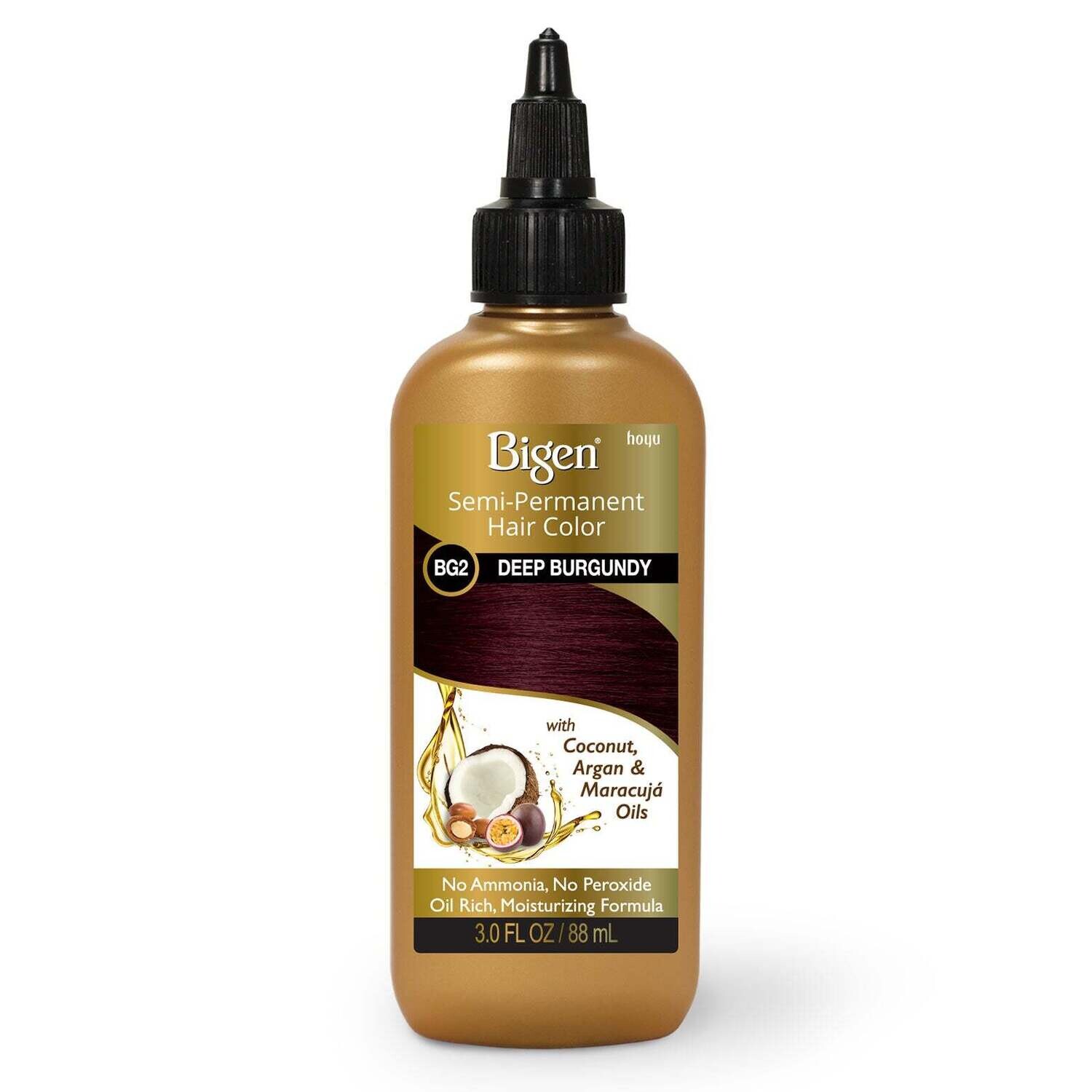 Bigen Semi-Permanent Hair Color BG2 Deep Burgundy 3 oz.