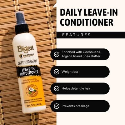 Bigen Colorshield Daily Hydration Leave in Conditioner 8 oz.