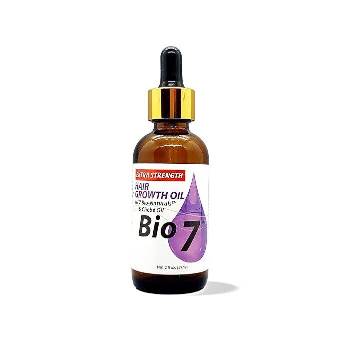 Bio 7 Extra Strength Hair Growth Oil 2 oz.