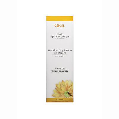 Gigi Cloth Epilating Strips Large - 100 Pack