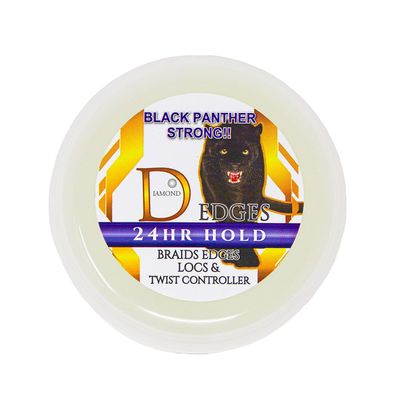 Black Panther Strong Vegan Edge &amp; Braid Control with Biotin 8 oz.