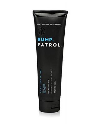 Bump Patrol Cool Shave Gel- Sensitive Clear Shaving Gel 4 oz.