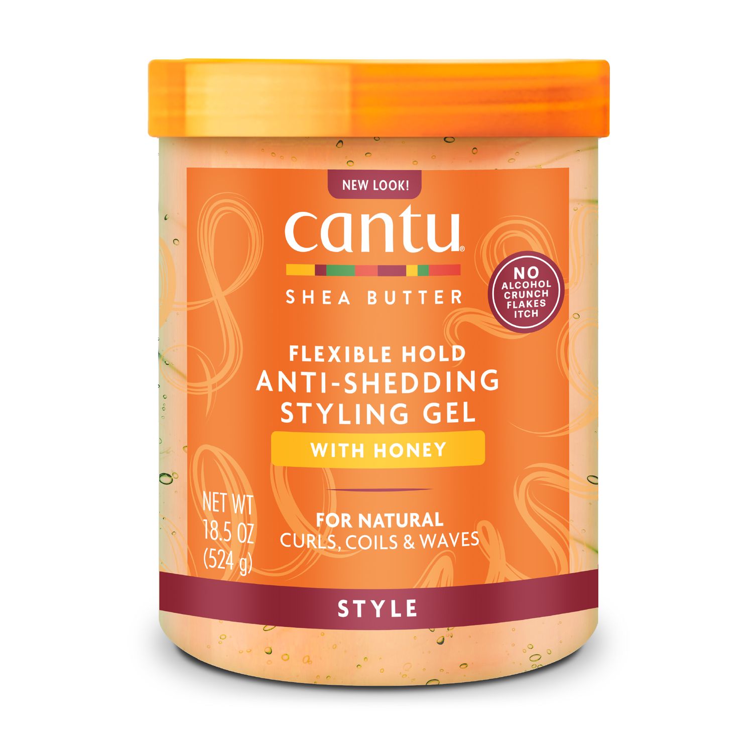 Cantu Shea Butter Flexible Hold Anti Shed Styling Gel 18.5oz