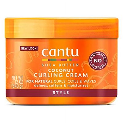 Cantu Shea Butter Natural Hair Coconut Curling Cream 12 oz.
