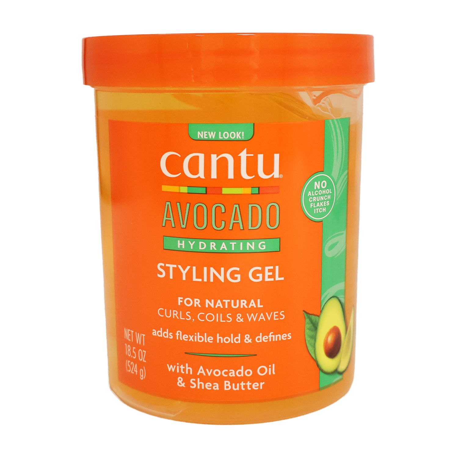 Cantu Avocado Hydrating Styling Gel with Shea Butter 18.5 oz.