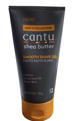 Cantu for Men Shea Butter Smooth Shave Gel 5 oz.