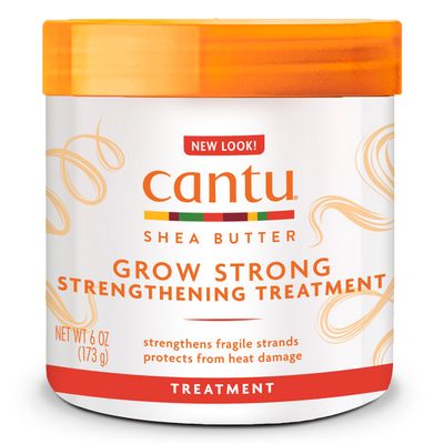 Cantu Shea Butter Grow Strong Strengthening Treatment with Almond Oil 6 oz.