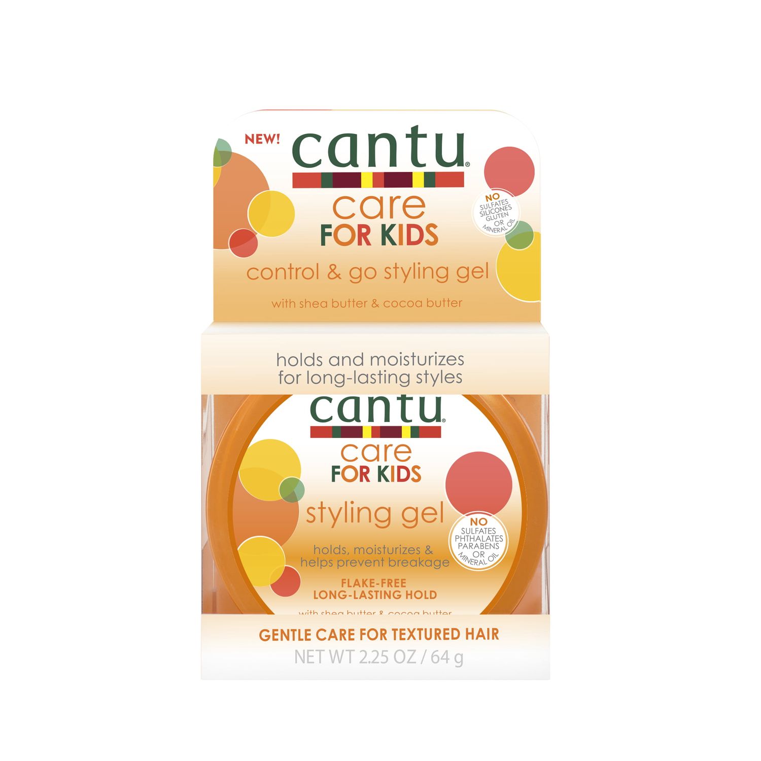 Cantu Care for Kids Styling Gel 2.25 oz.