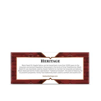 Nubian Heritage Honey &amp; Black Seed Bar Soap 5 oz