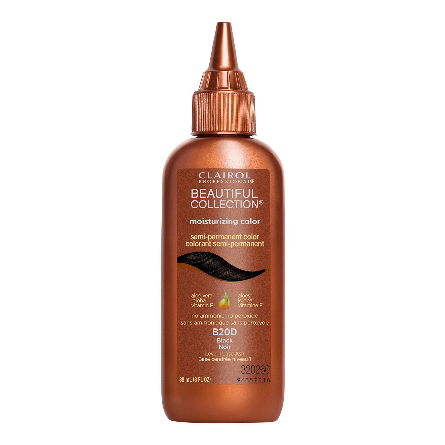 Clairol Beautiful Collection Black #B20D