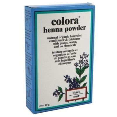 Colora Henna Powder Hair Color black 2 oz.