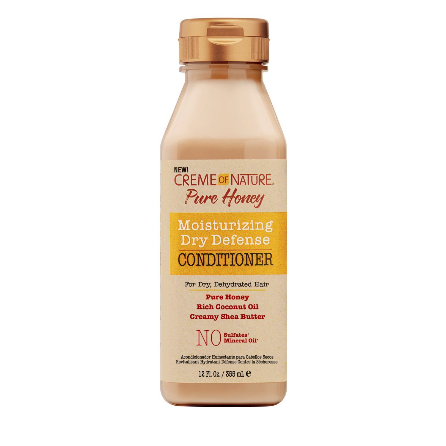 Cream of Nature Pure Honey Moisturizing Dry Defense Conditioner 12 oz.