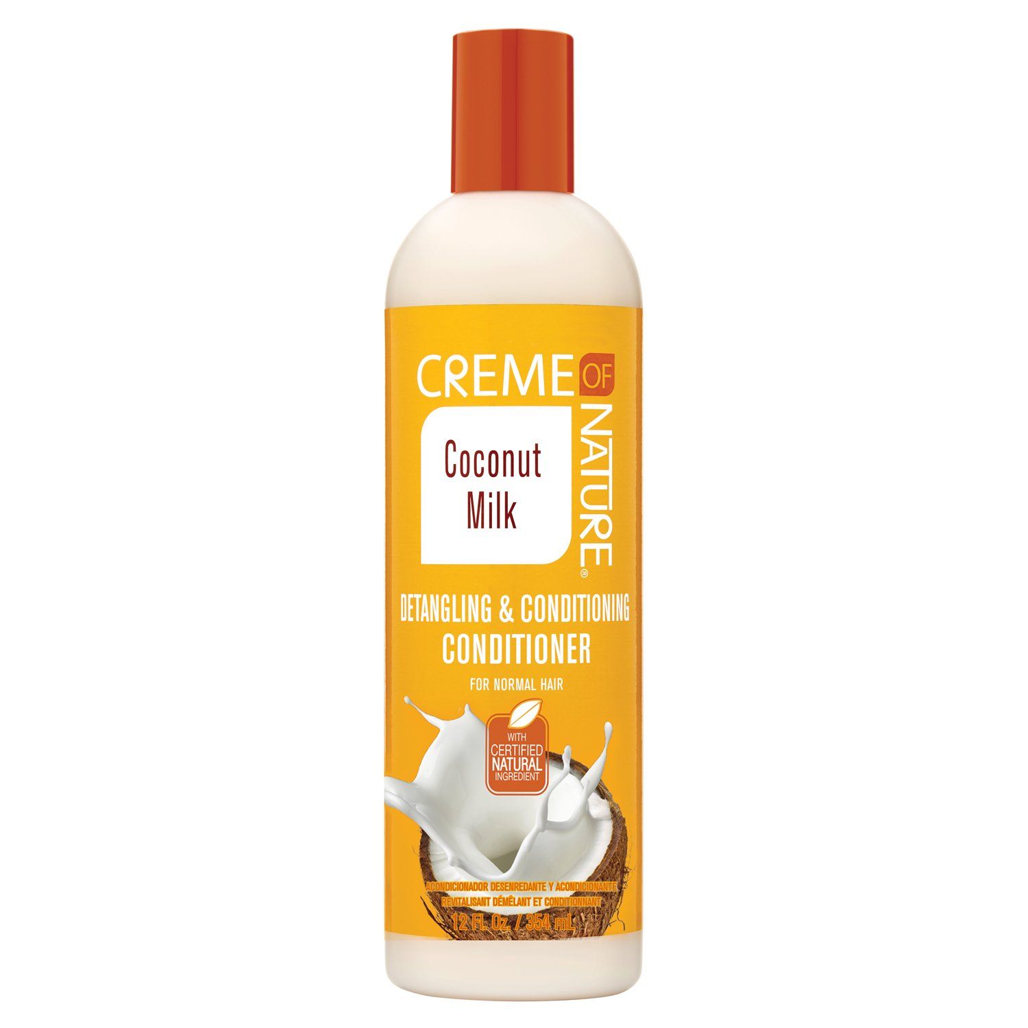 Cream of Nature -Coconut Milk Detangling &amp; Conditioning Conditioner 12 oz.