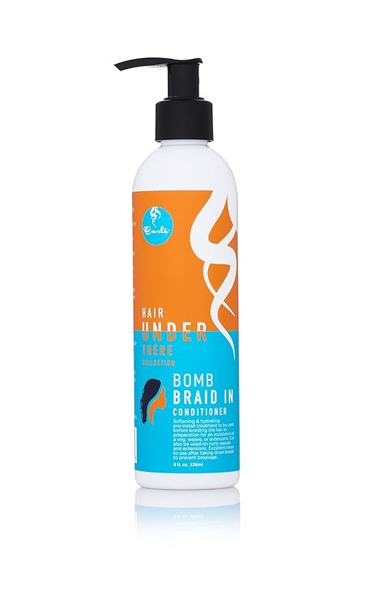 Curls Bomb Braid in Conditioner 8 oz.