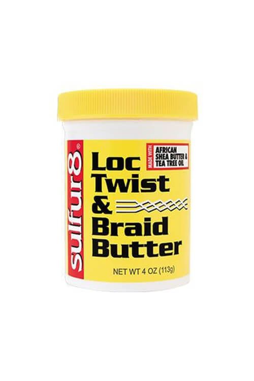 Sulfur 8 Loc Twist &amp; Braid Butter 4 oz.
