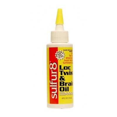 Sulfur 8 Loc Twist &amp; Braid Oil 4fl oz