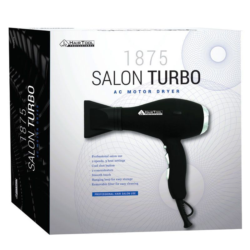 J2 1875 Salon Turbo Hair Dryer