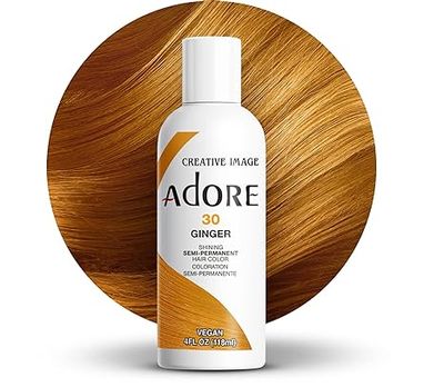 Adore Semi Perm Hair Color - Ginger 4 oz